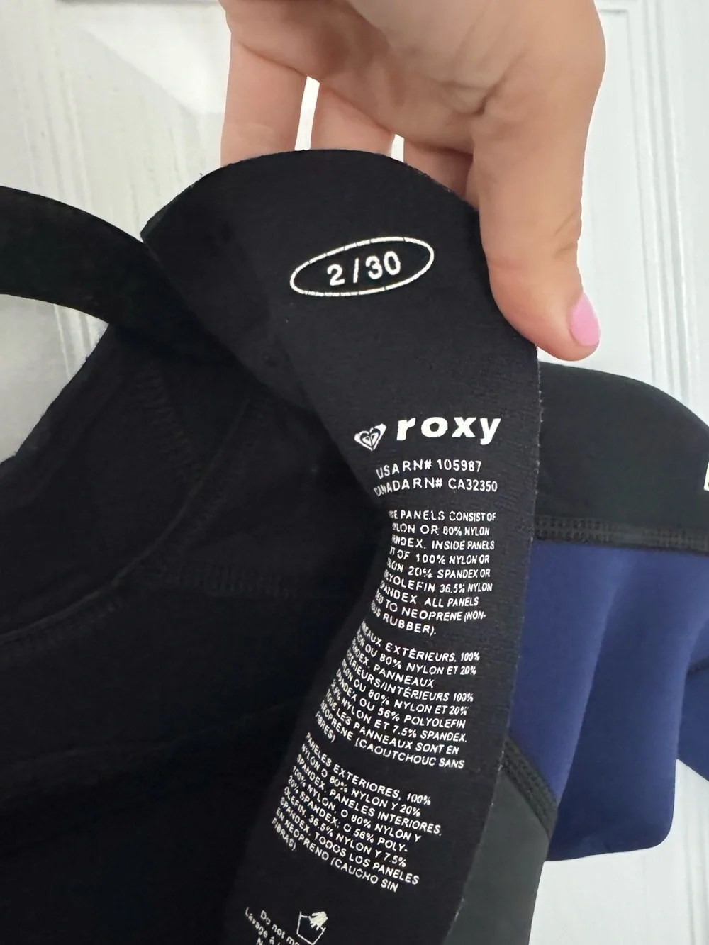 Vintage Roxy Womens/Girls Springsuit Wetsuit